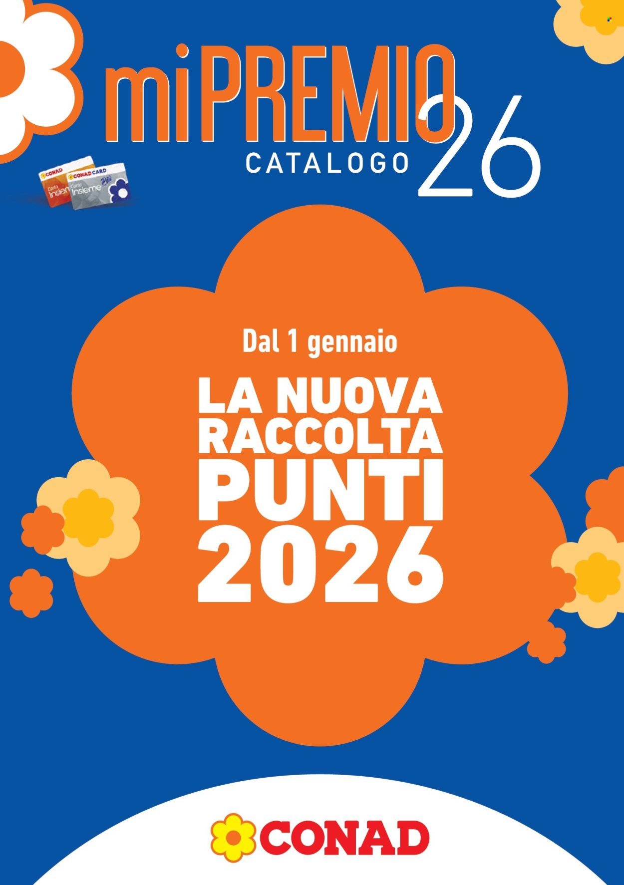 Volantino Conad - 1/1/2026 - 31/12/2026. Pagina 1