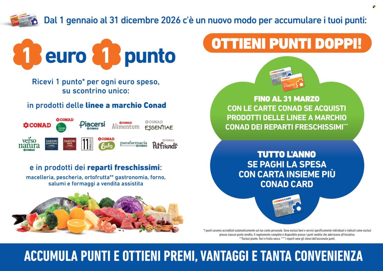 Leták Conad - 1.1.2026 - 31.12.2026. Strana 2