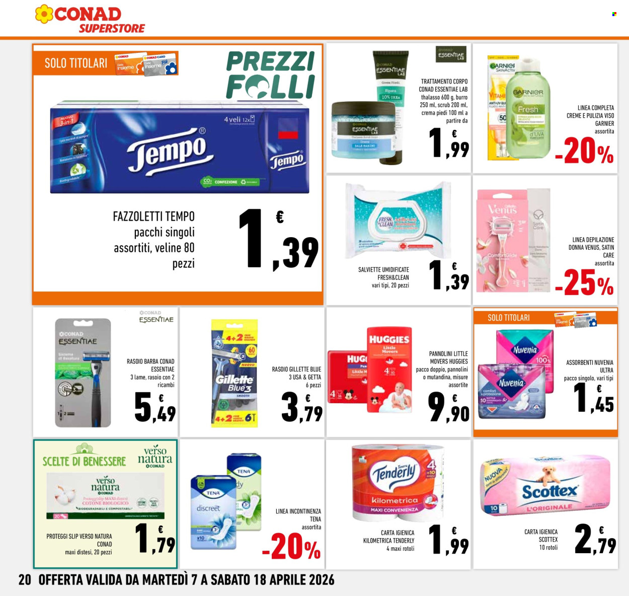 Volantino Conad Superstore - 7/4/2026 - 18/4/2026. Pagina 20