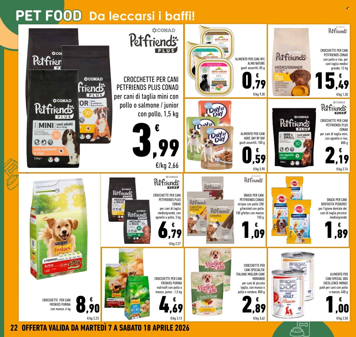 Volantino Conad Superstore - 7/4/2026 - 18/4/2026. Pagina 22
