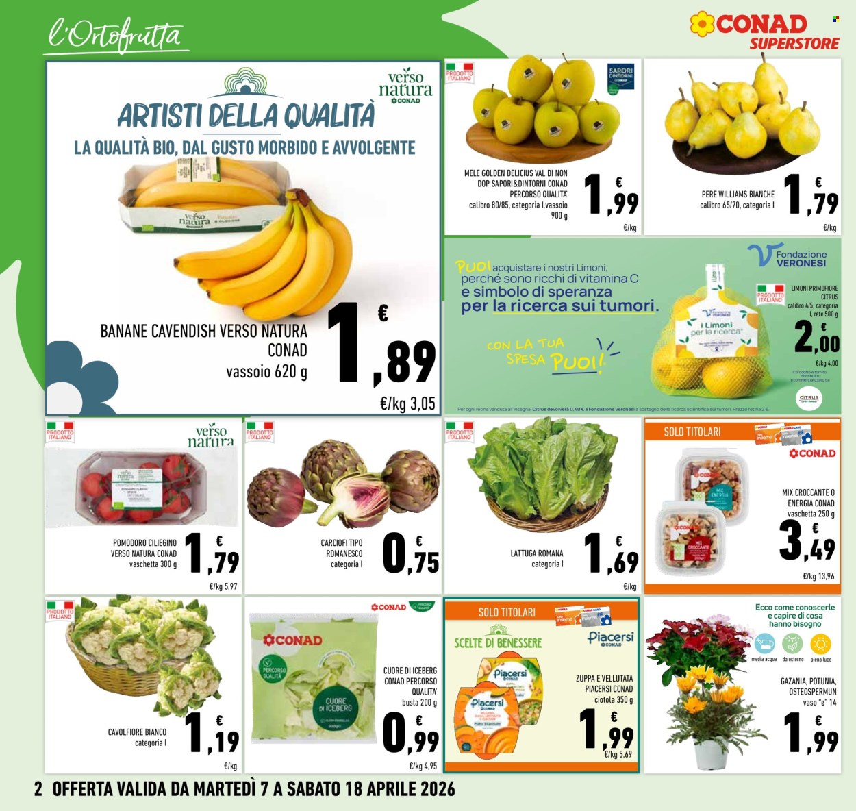 Volantino Conad Superstore - 7/4/2026 - 18/4/2026. Pagina 2