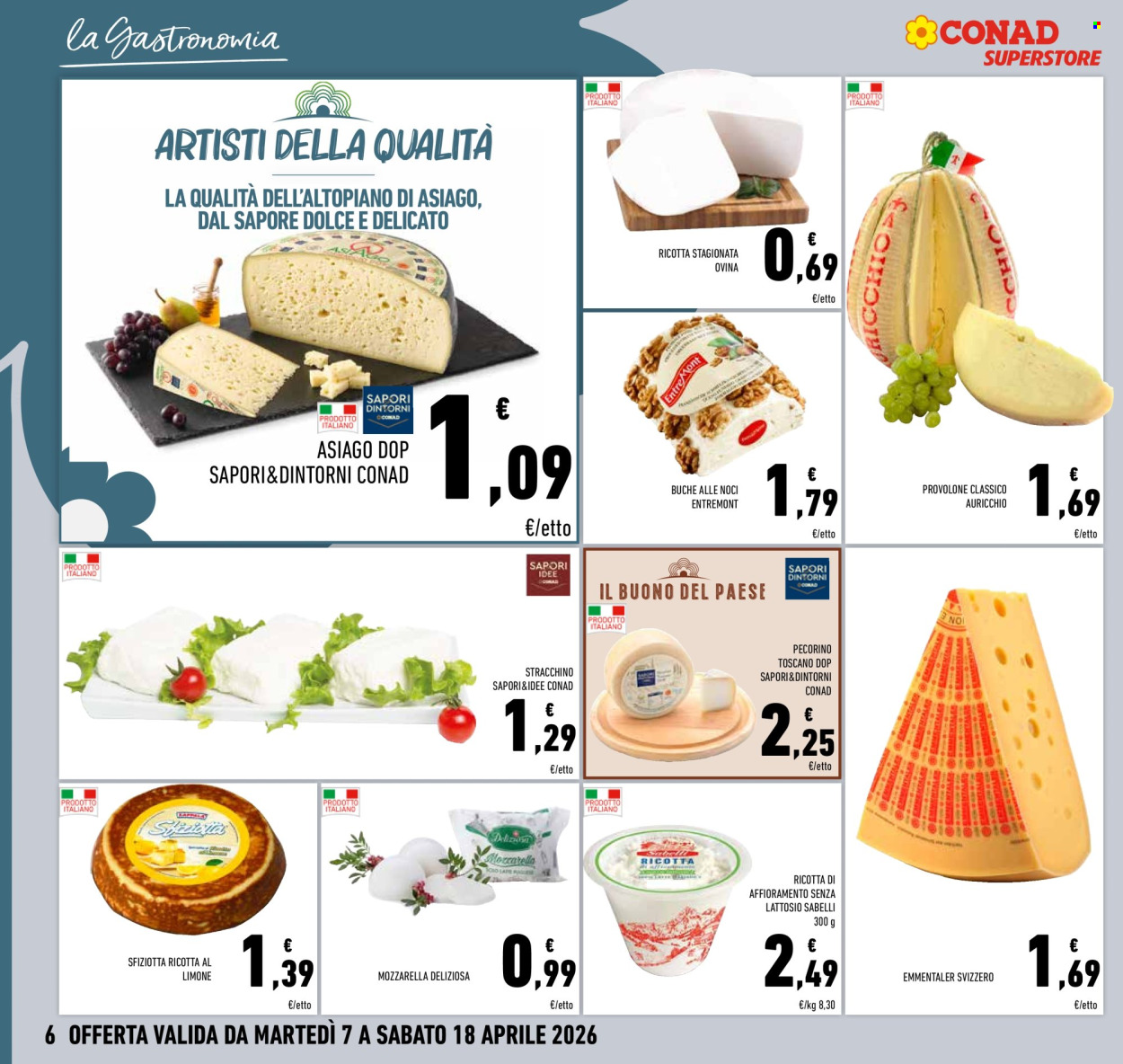 Volantino Conad Superstore - 7/4/2026 - 18/4/2026. Pagina 6