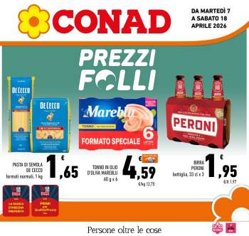 Volantino Conad - 7/4/2026 - 18/4/2026.