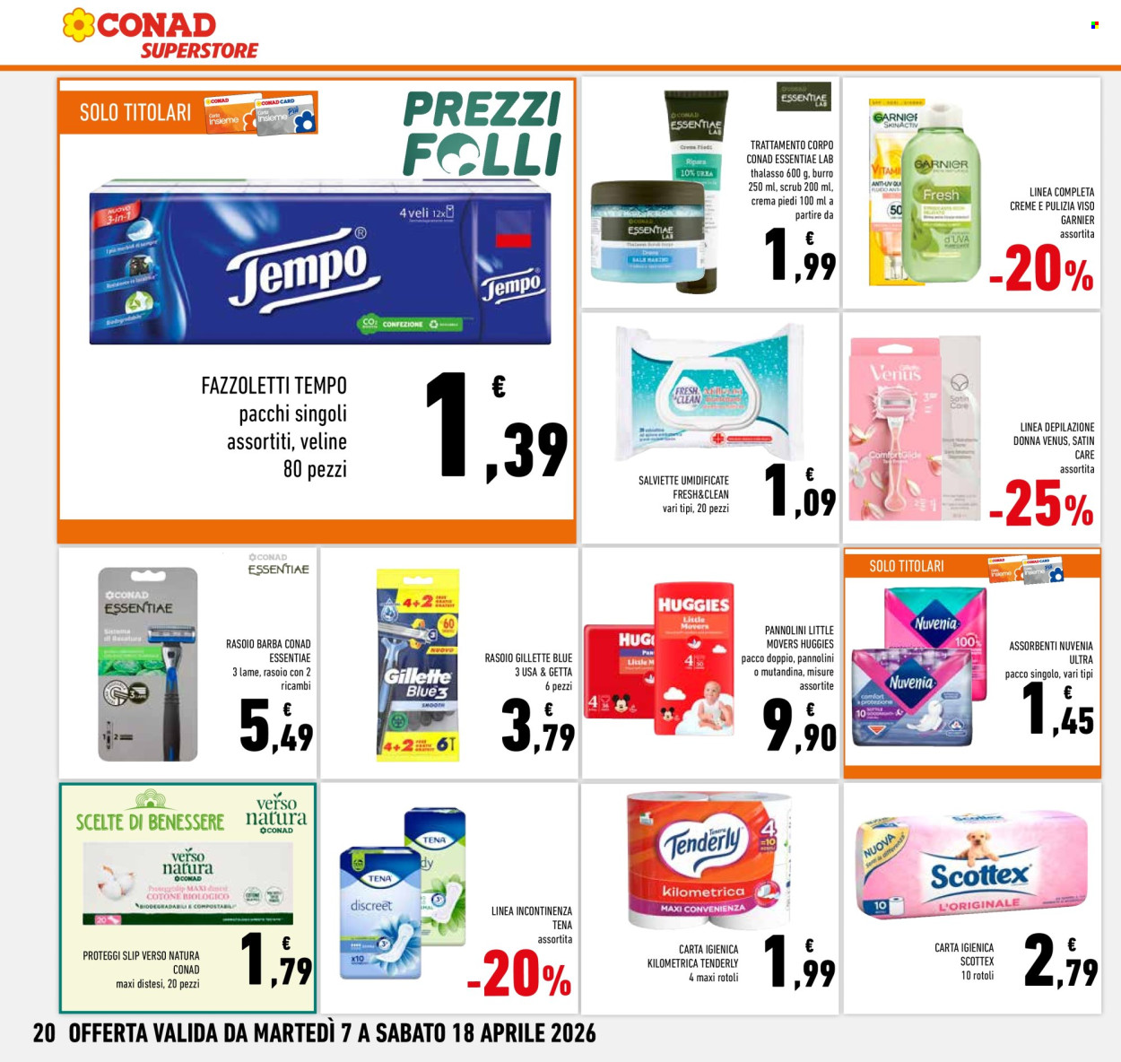 Volantino Conad Superstore - 7/4/2026 - 18/4/2026. Pagina 20