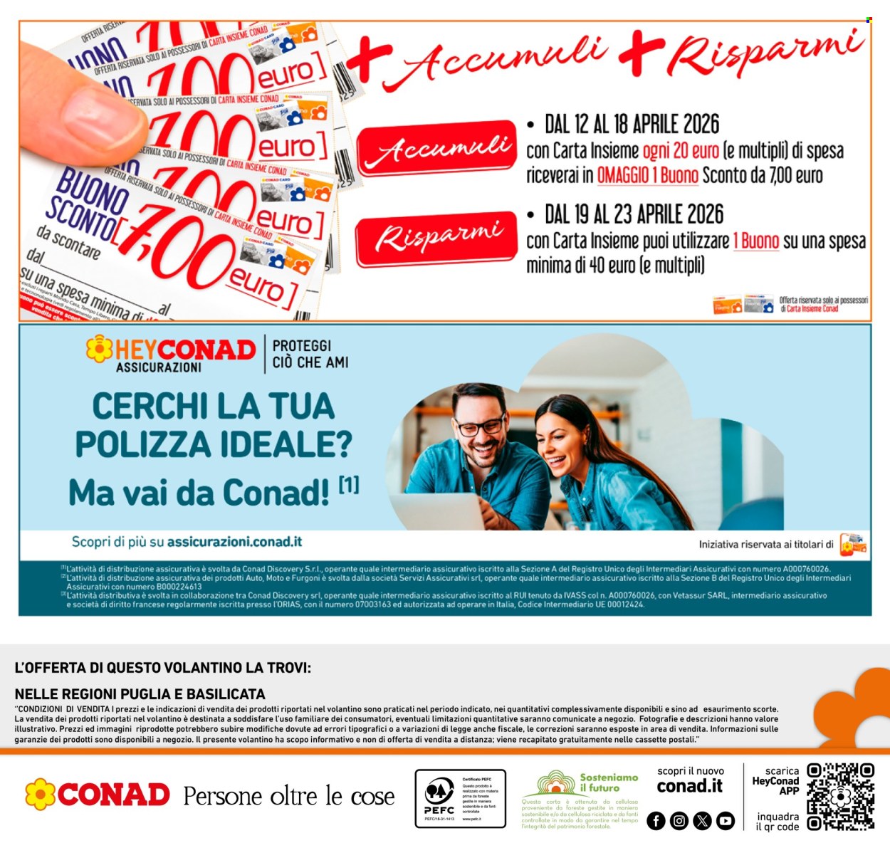 Volantino Conad - 7/4/2026 - 18/4/2026. Pagina 20