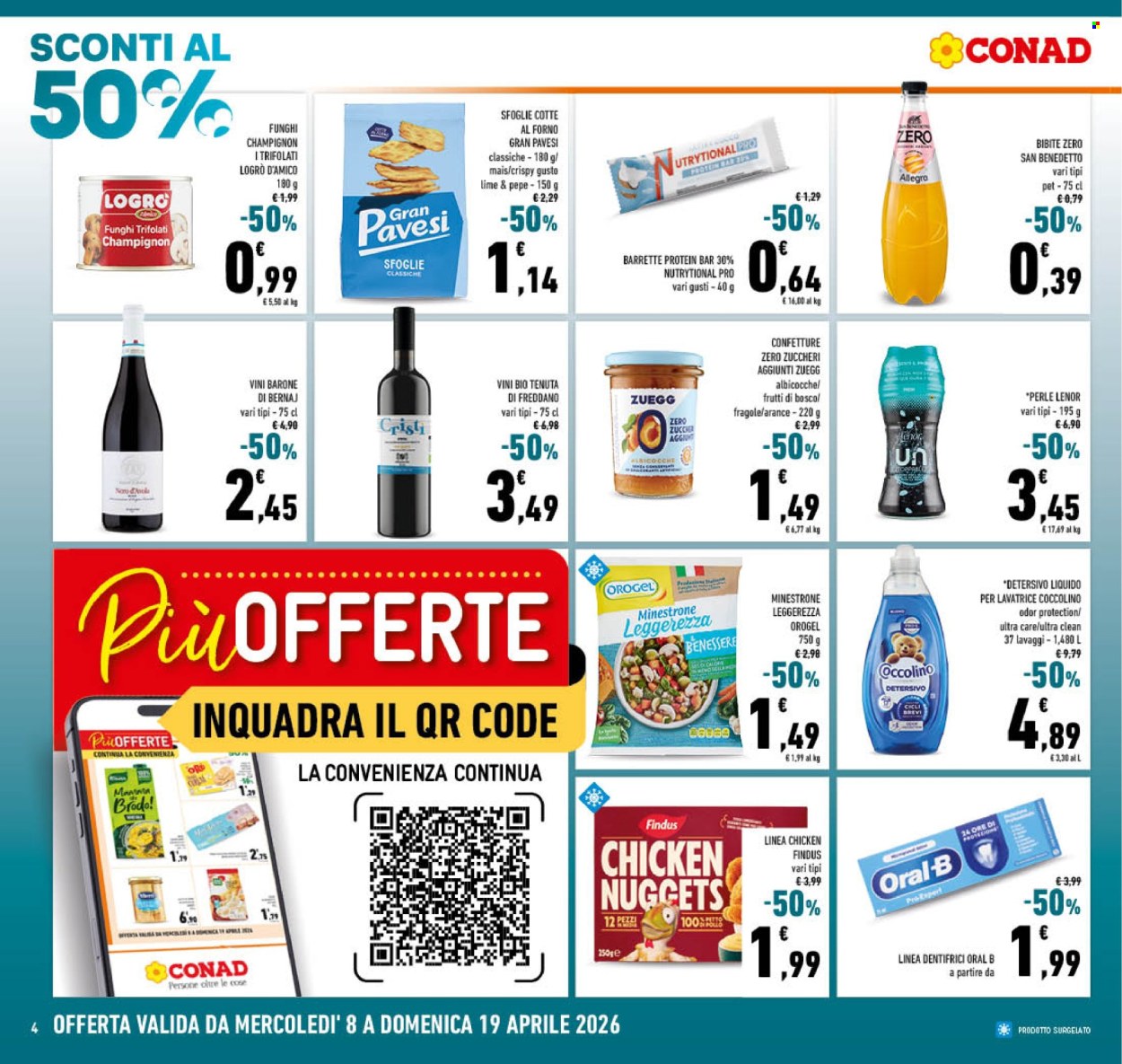 Volantino Conad - 8/4/2026 - 19/4/2026. Pagina 4