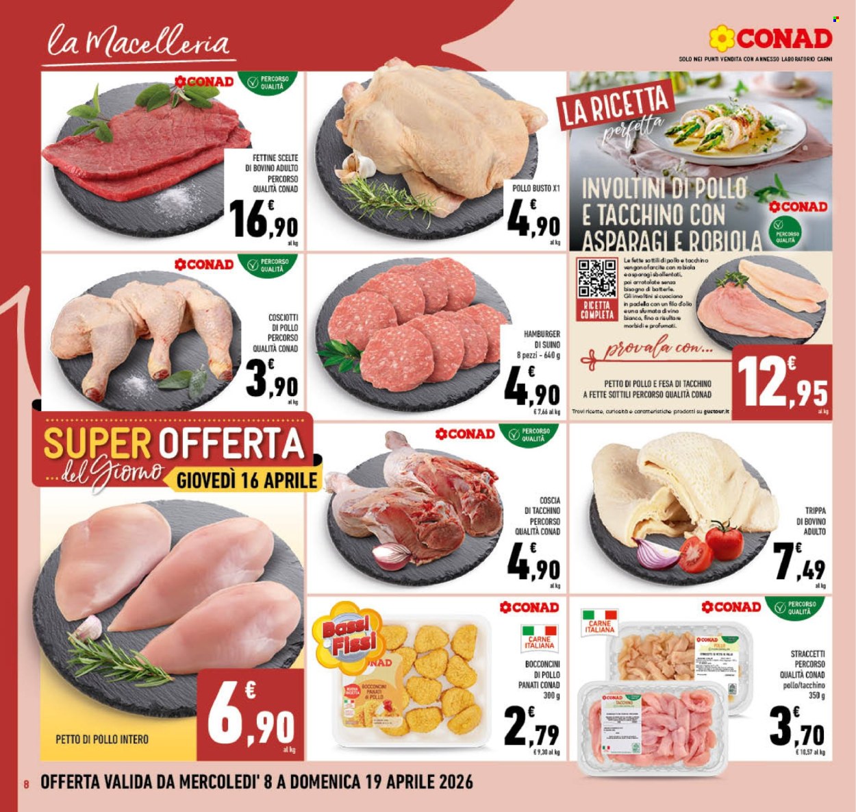 Volantino Conad - 8/4/2026 - 19/4/2026. Pagina 8