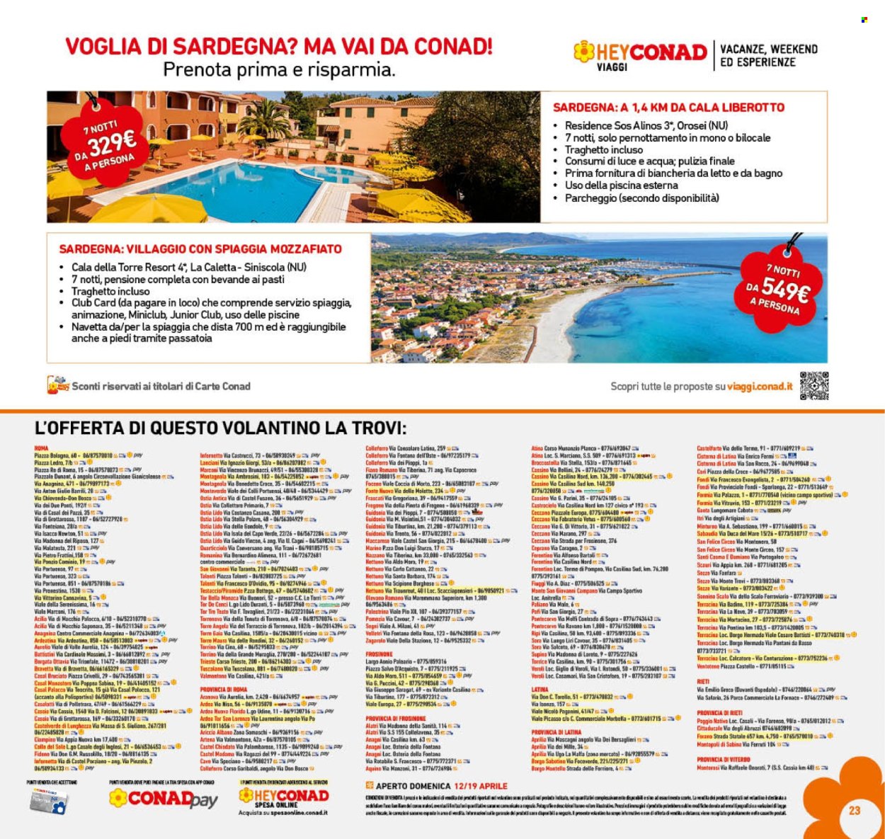 Volantino Conad - 8/4/2026 - 19/4/2026. Pagina 23