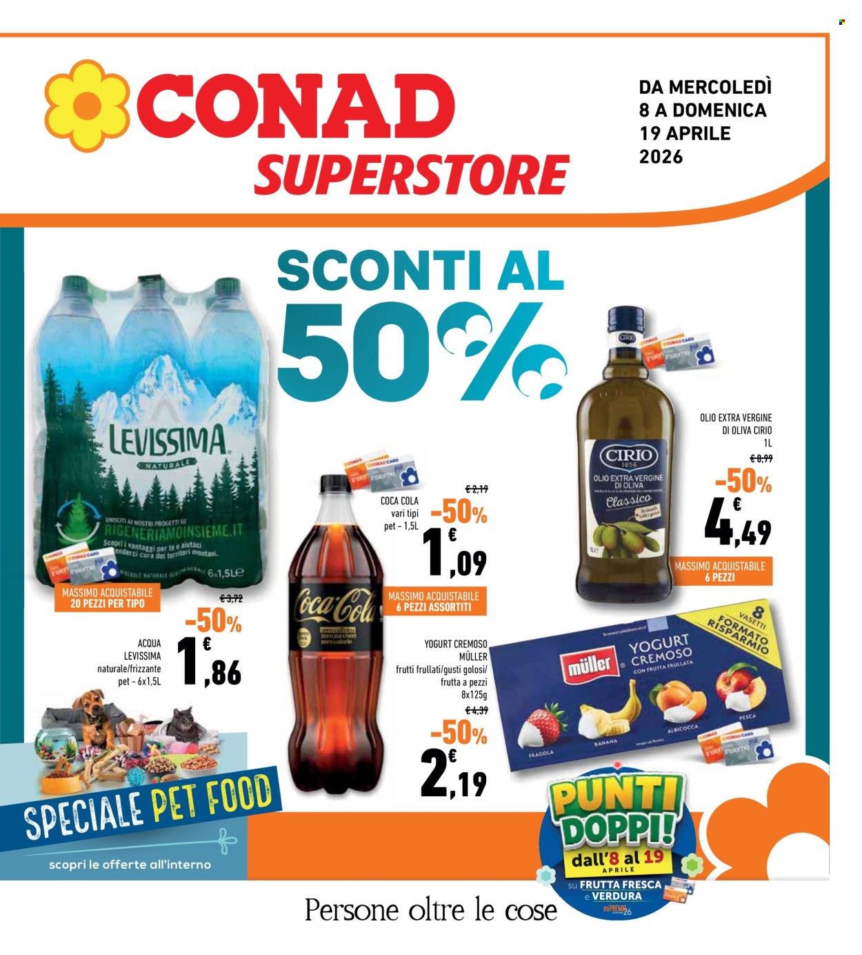 Volantino Conad - 8/4/2026 - 19/4/2026. Pagina 1