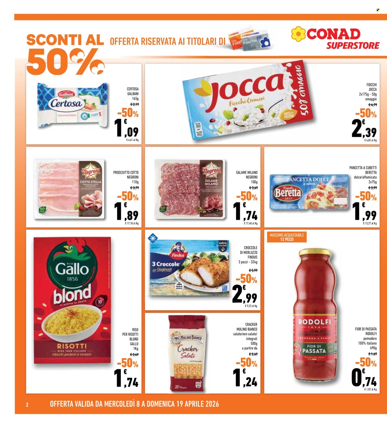 Volantino Conad - 8/4/2026 - 19/4/2026. Pagina 2