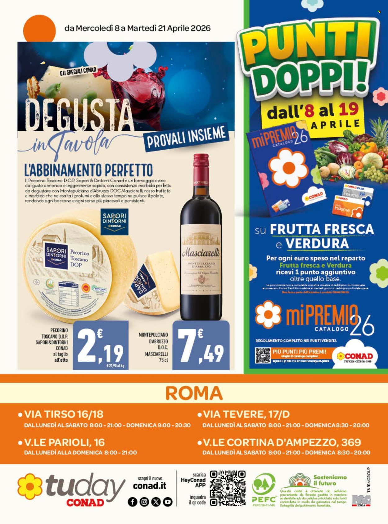 Volantino TuDay Conad - 8/4/2026 - 21/4/2026. Pagina 16