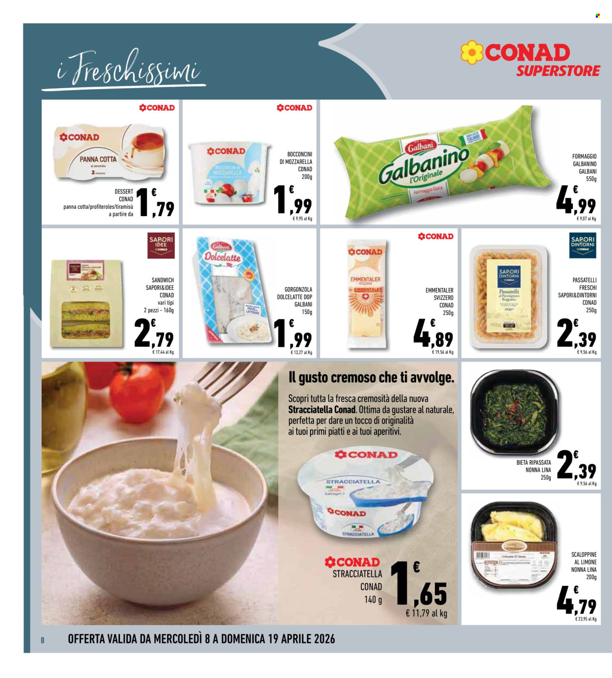 Volantino Conad - 8/4/2026 - 19/4/2026. Pagina 8