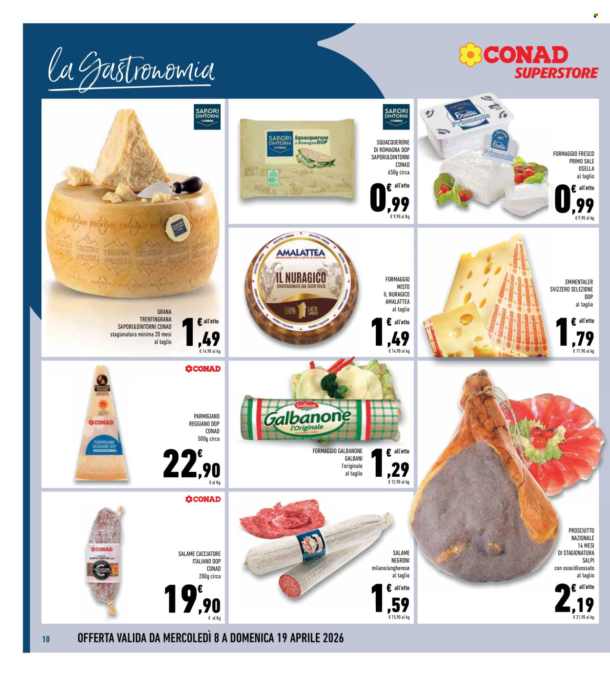 Volantino Conad - 8/4/2026 - 19/4/2026. Pagina 10