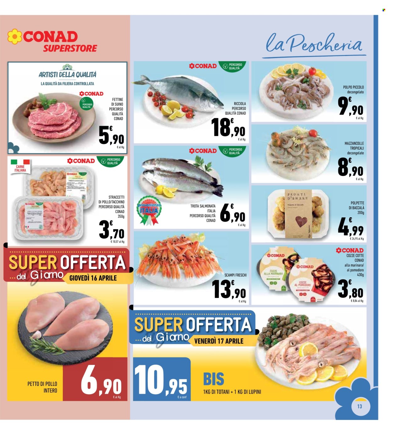 Volantino Conad - 8/4/2026 - 19/4/2026. Pagina 13