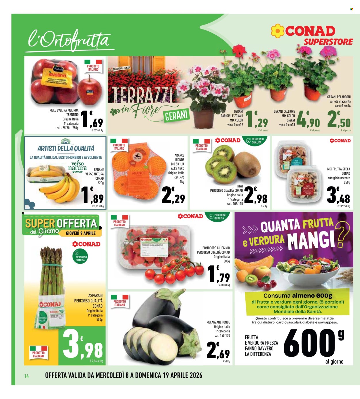 Volantino Conad - 8/4/2026 - 19/4/2026. Pagina 14