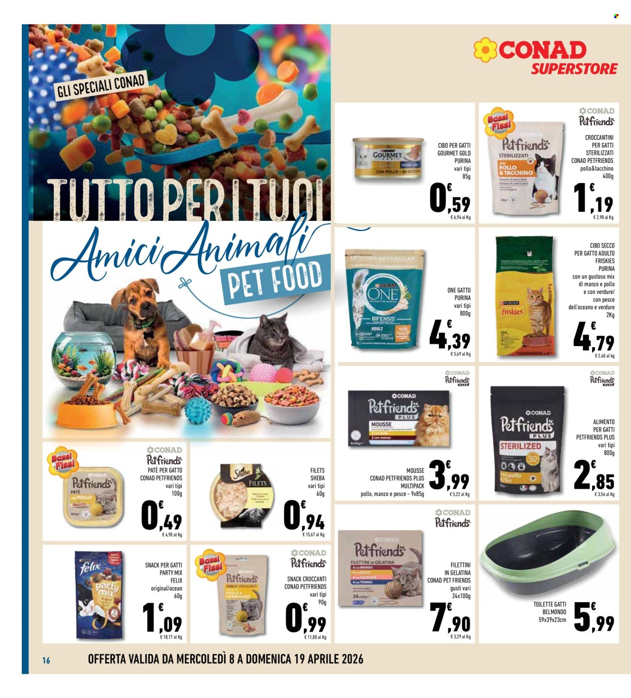 Volantino Conad - 8/4/2026 - 19/4/2026. Pagina 16