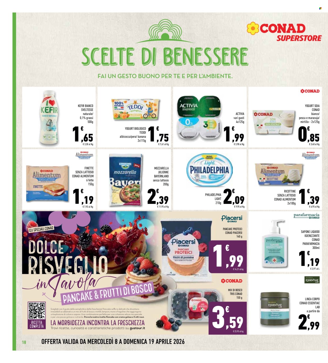 Volantino Conad - 8/4/2026 - 19/4/2026. Pagina 18
