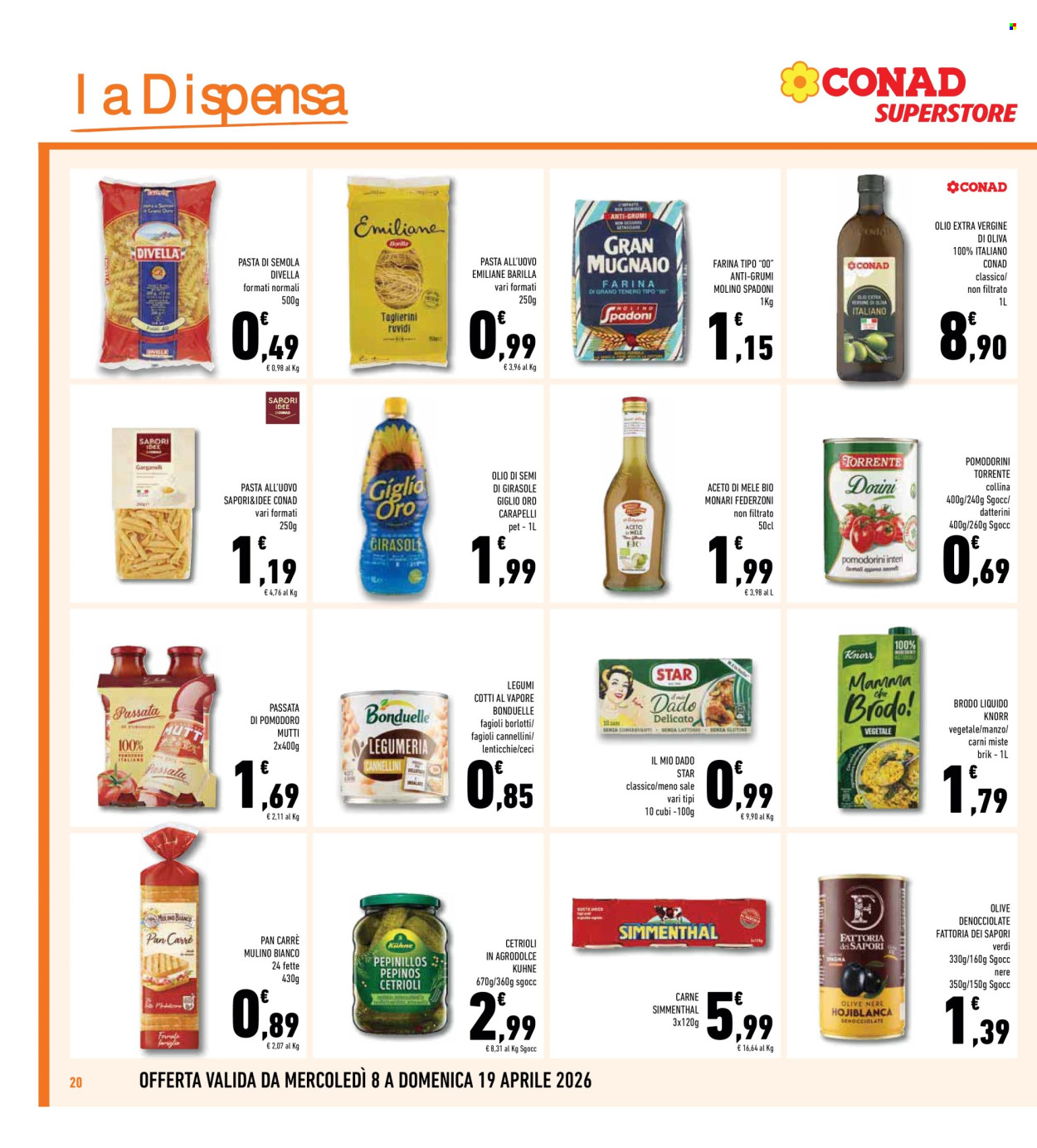 Volantino Conad - 8/4/2026 - 19/4/2026. Pagina 20