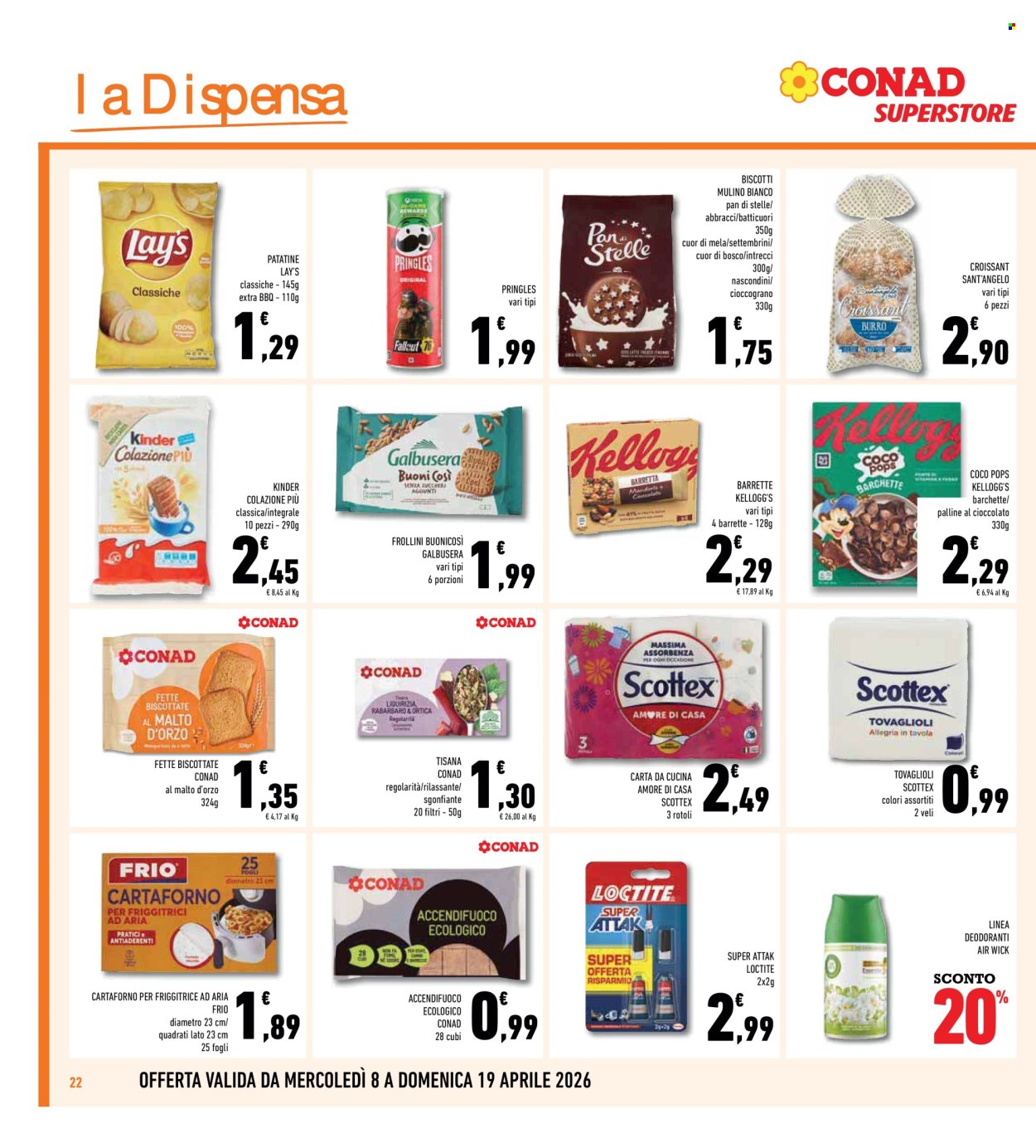 Volantino Conad - 8/4/2026 - 19/4/2026. Pagina 22