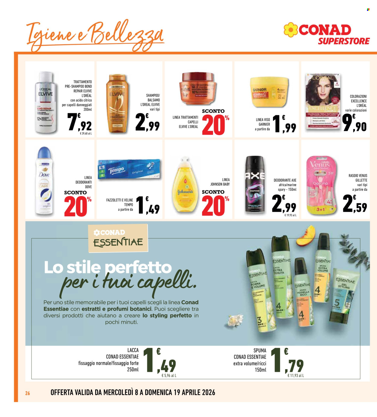 Volantino Conad - 8/4/2026 - 19/4/2026. Pagina 26