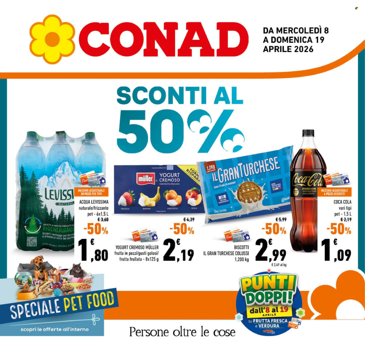Volantino Conad - 8/4/2026 - 19/4/2026. Pagina 1