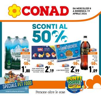 Volantino Conad - 8/4/2026 - 19/4/2026.