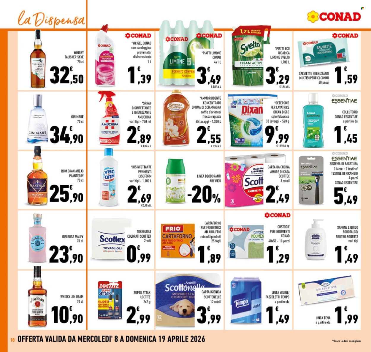 Volantino Conad - 8/4/2026 - 19/4/2026. Pagina 18