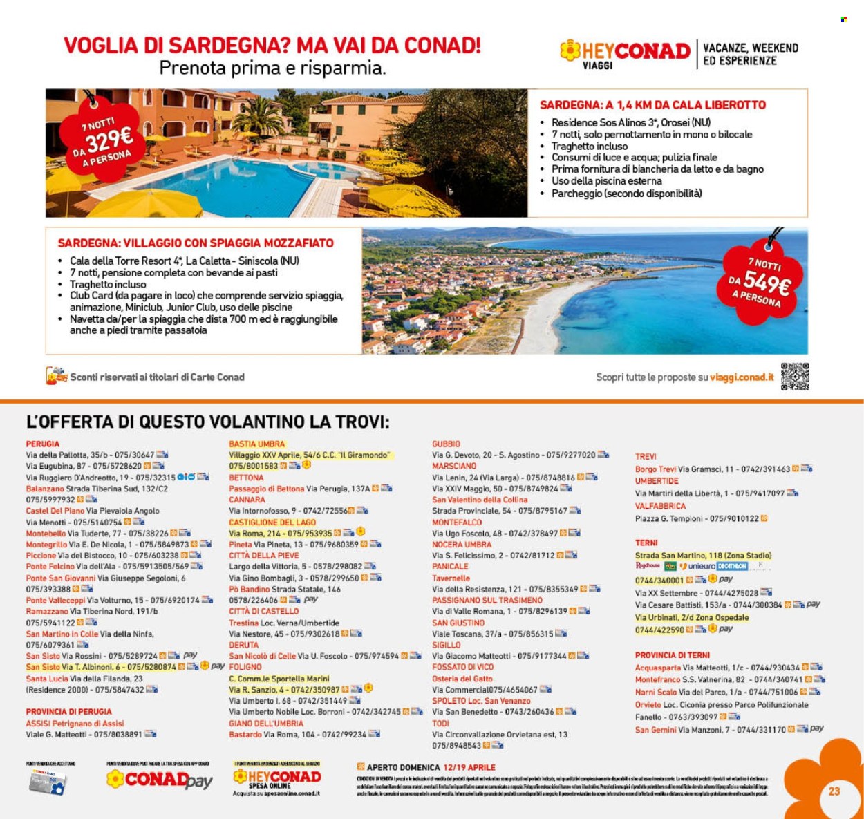 Volantino Conad - 8/4/2026 - 19/4/2026. Pagina 23