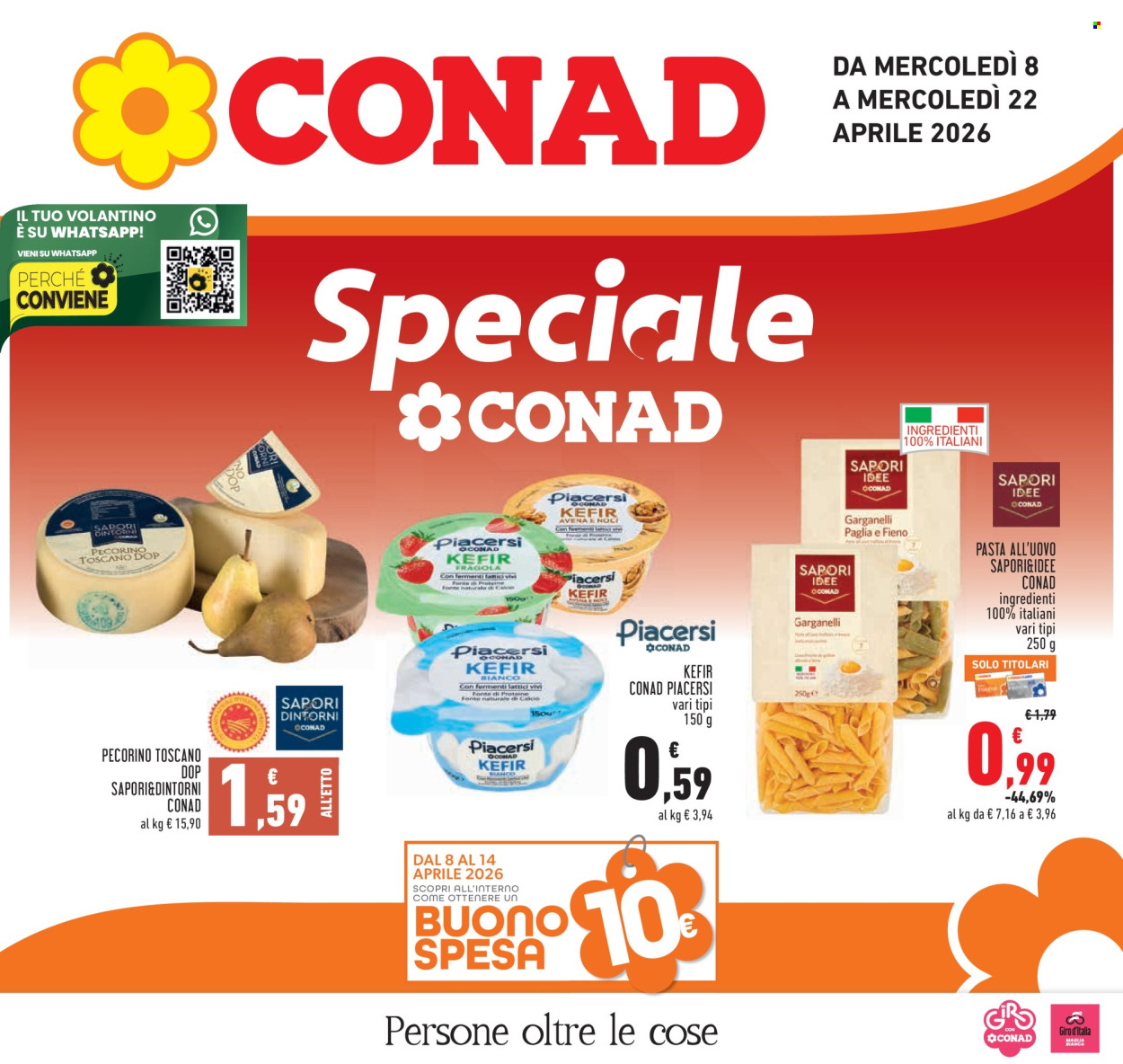 Volantino Conad - 8/4/2026 - 22/4/2026. Pagina 1