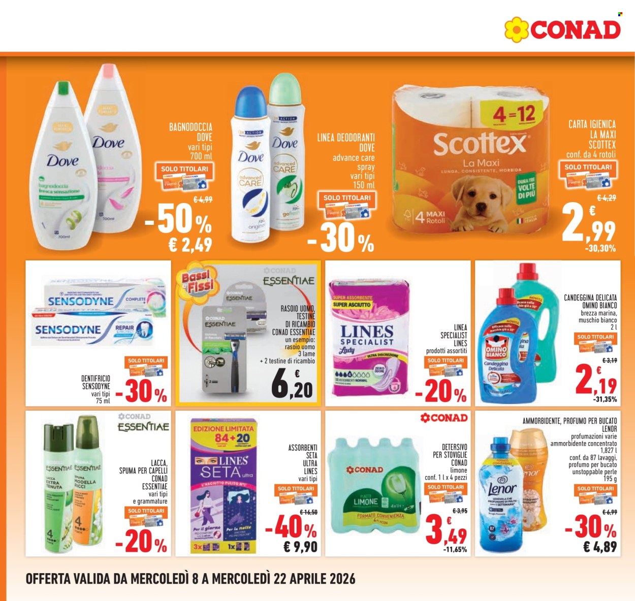 Volantino Conad - 8/4/2026 - 22/4/2026. Pagina 20