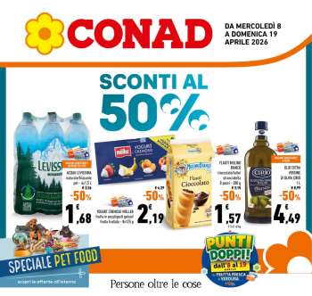 Volantino Conad - 8/4/2026 - 19/4/2026.