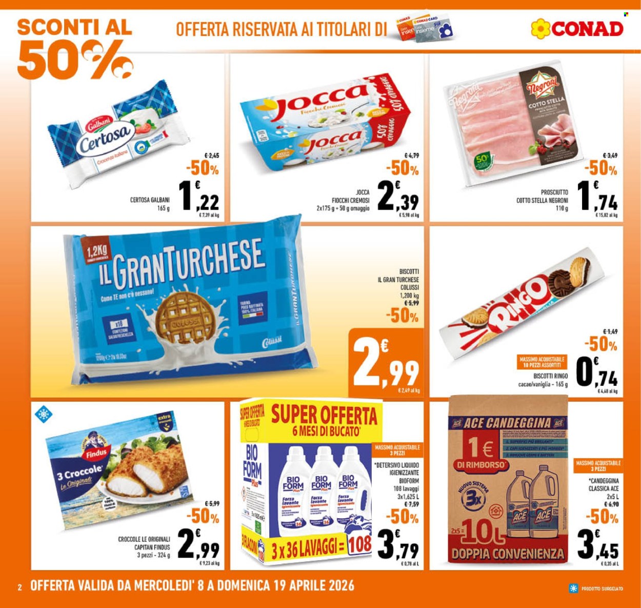 Volantino Conad - 8/4/2026 - 19/4/2026. Pagina 2