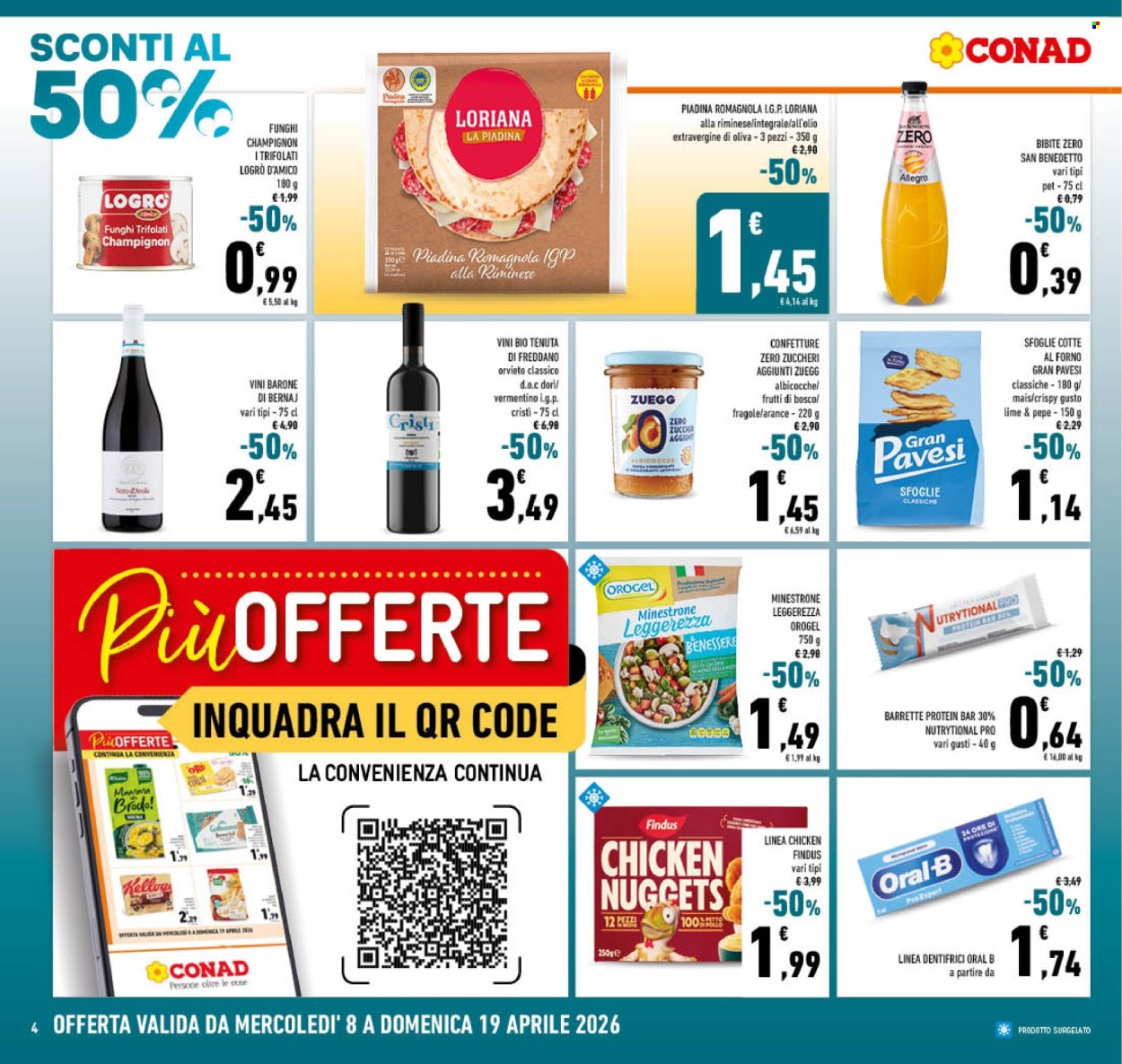 Volantino Conad - 8/4/2026 - 19/4/2026. Pagina 4