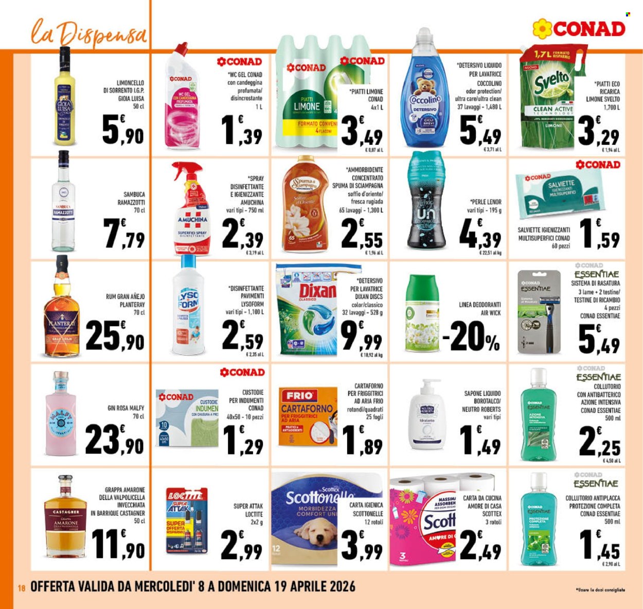 Volantino Conad - 8/4/2026 - 19/4/2026. Pagina 18
