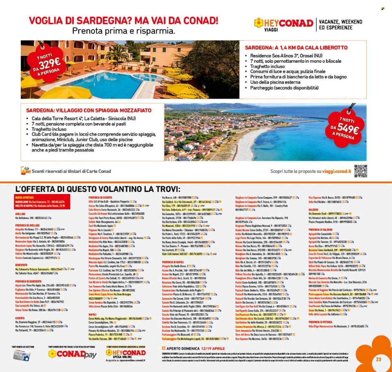 Volantino Conad - 8/4/2026 - 19/4/2026. Pagina 23