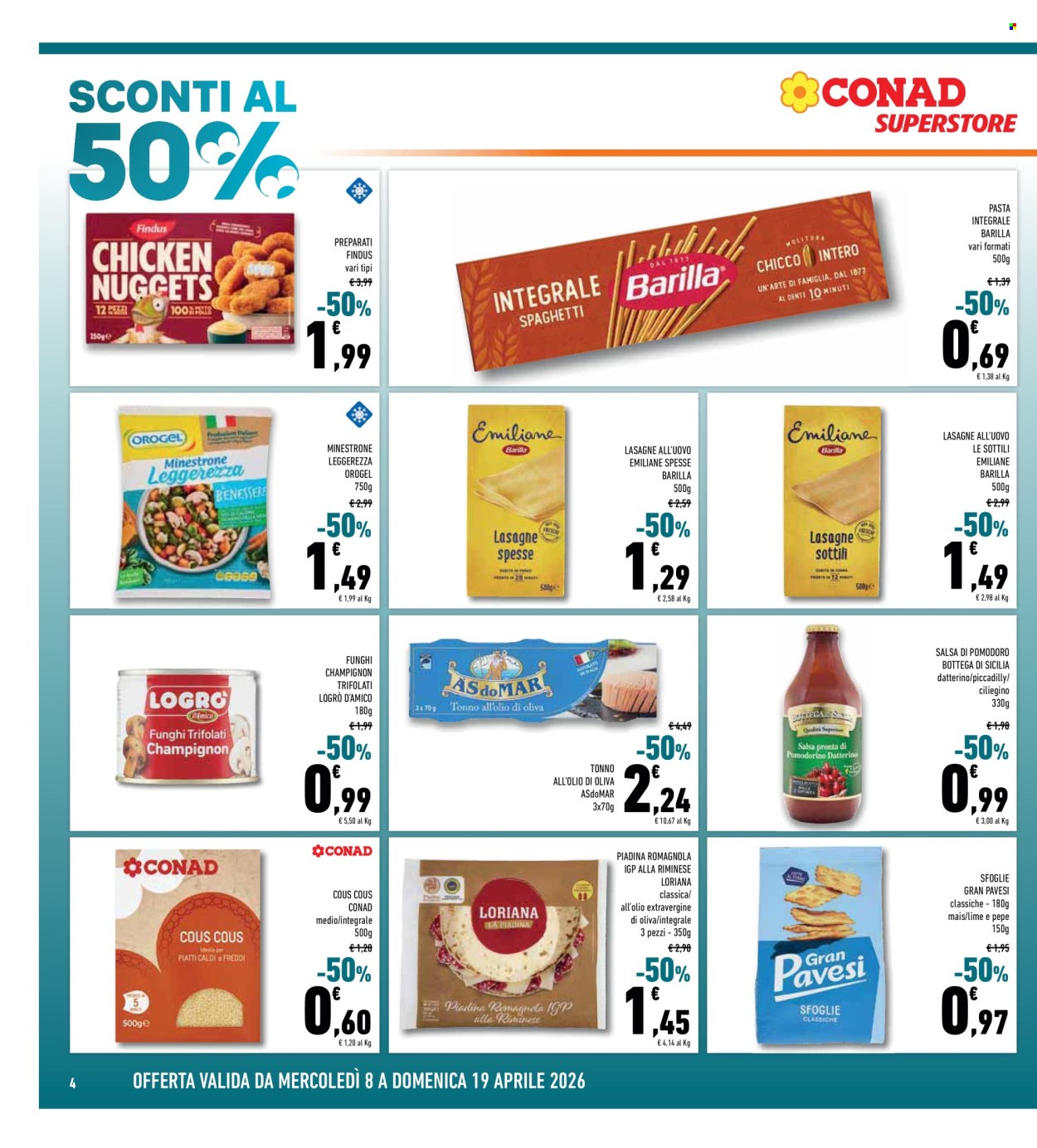 Volantino Conad Superstore - 8/4/2026 - 19/4/2026. Pagina 4
