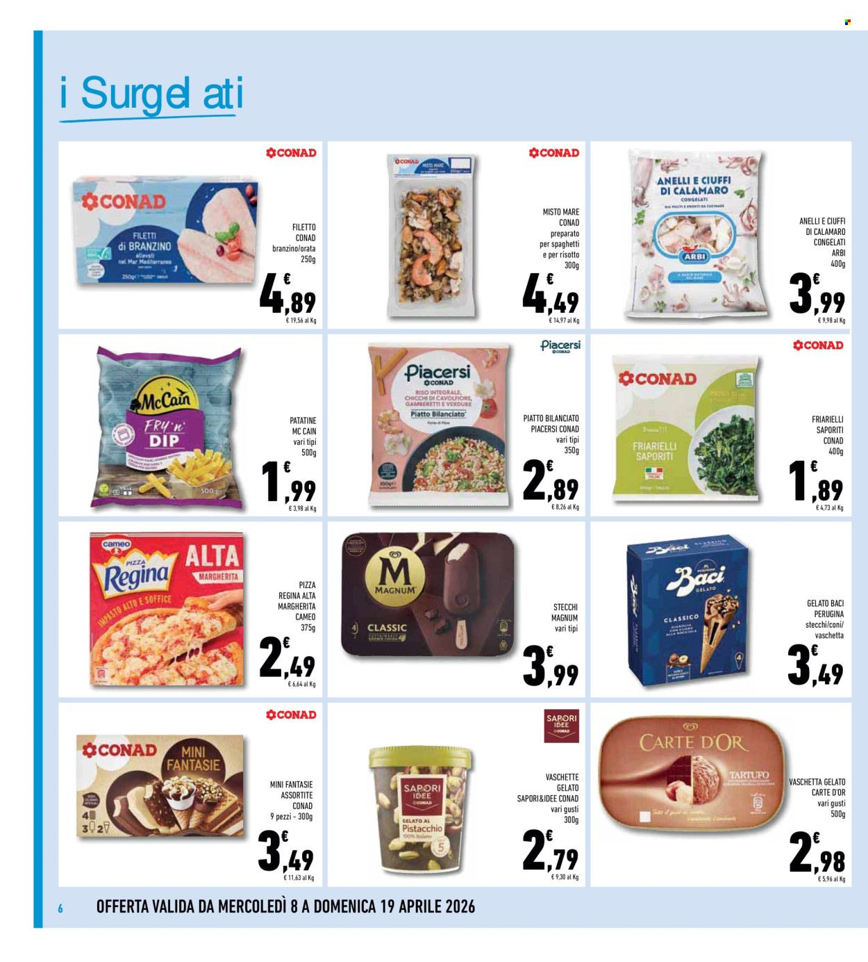 Volantino Conad Superstore - 8/4/2026 - 19/4/2026. Pagina 6