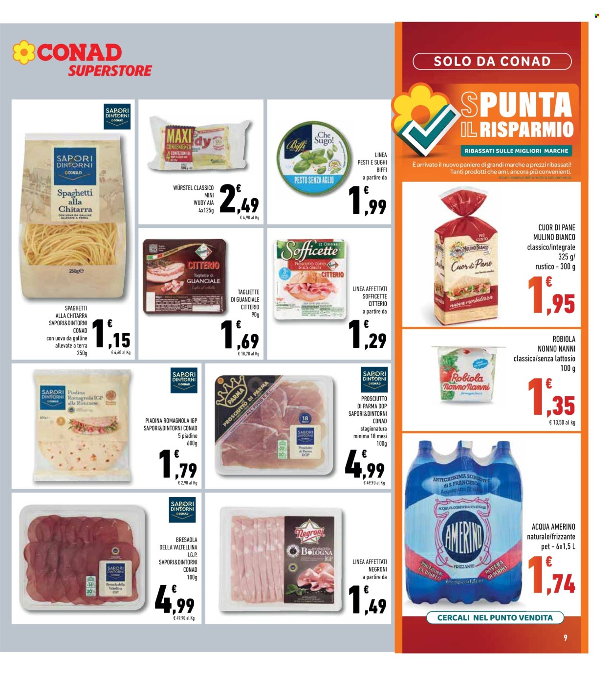 Volantino Conad Superstore - 8/4/2026 - 19/4/2026. Pagina 9