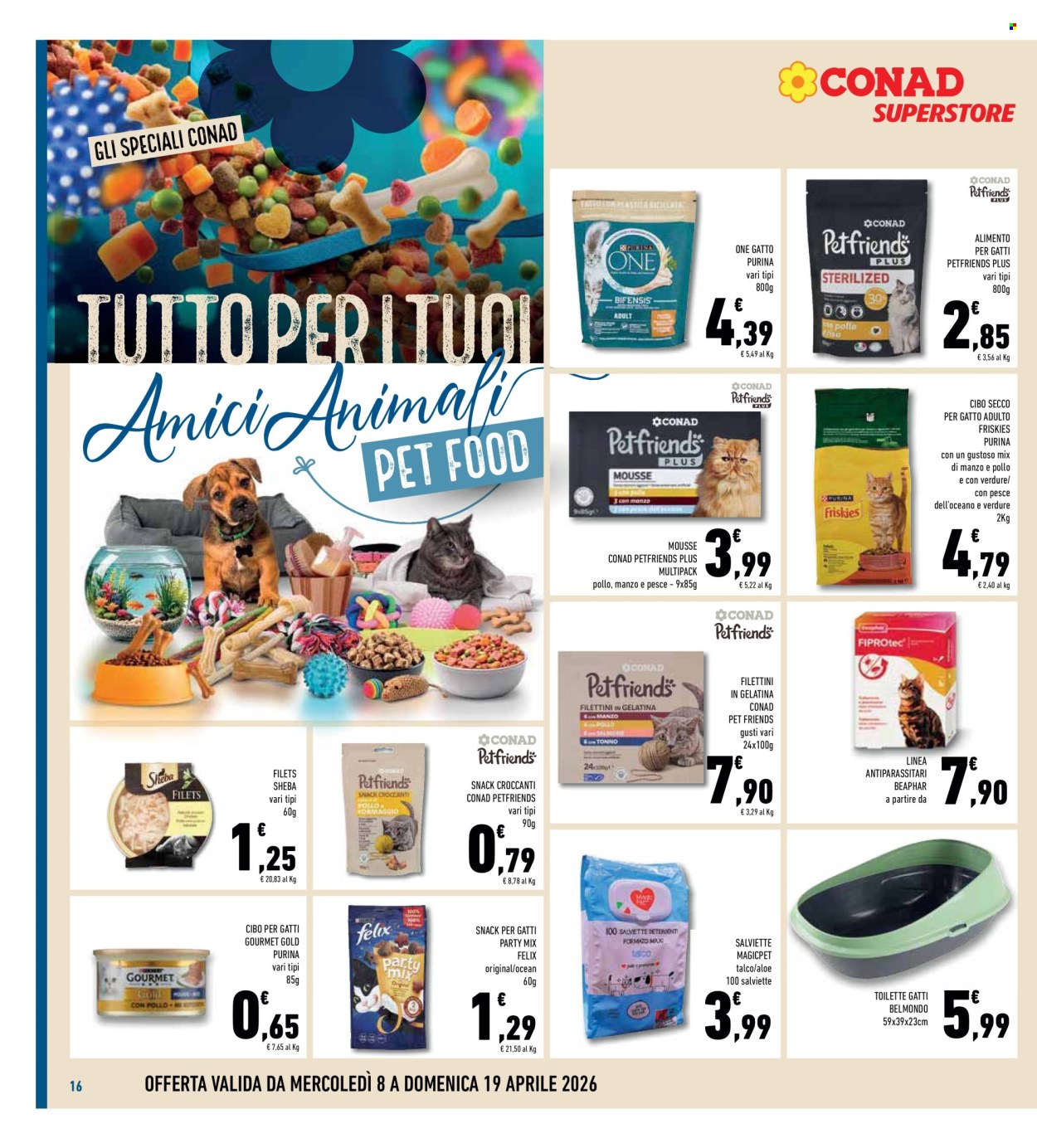 Volantino Conad Superstore - 8/4/2026 - 19/4/2026. Pagina 16