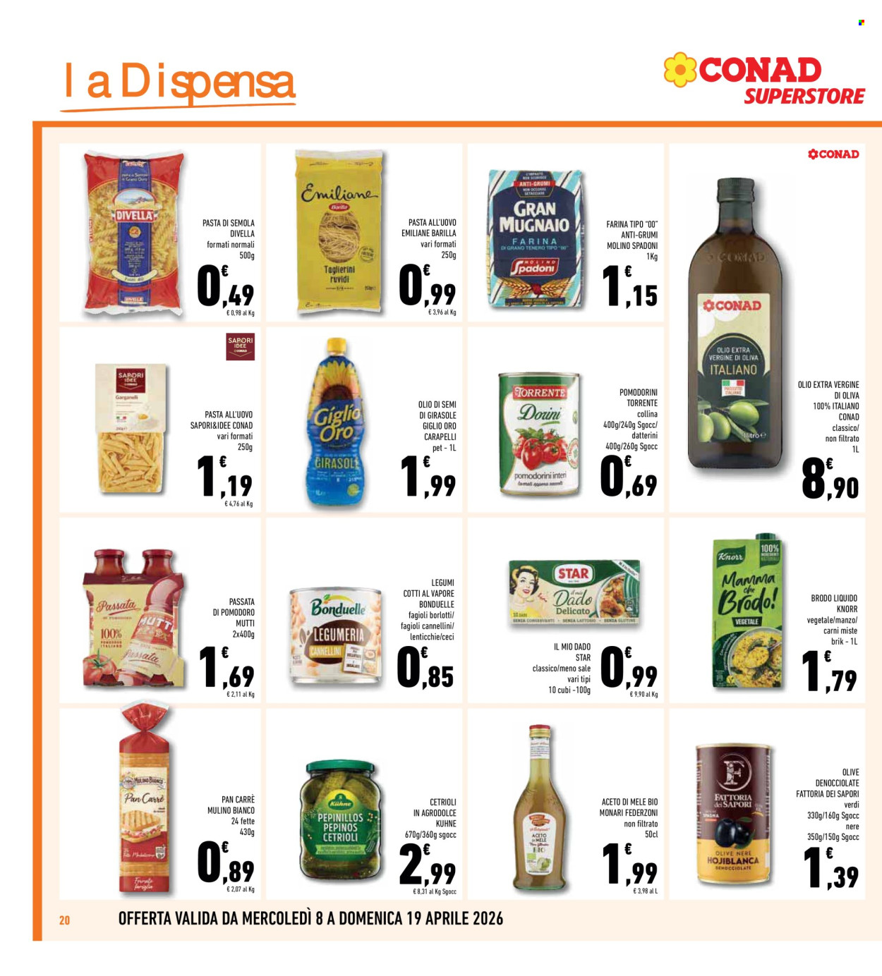 Volantino Conad Superstore - 8/4/2026 - 19/4/2026. Pagina 20