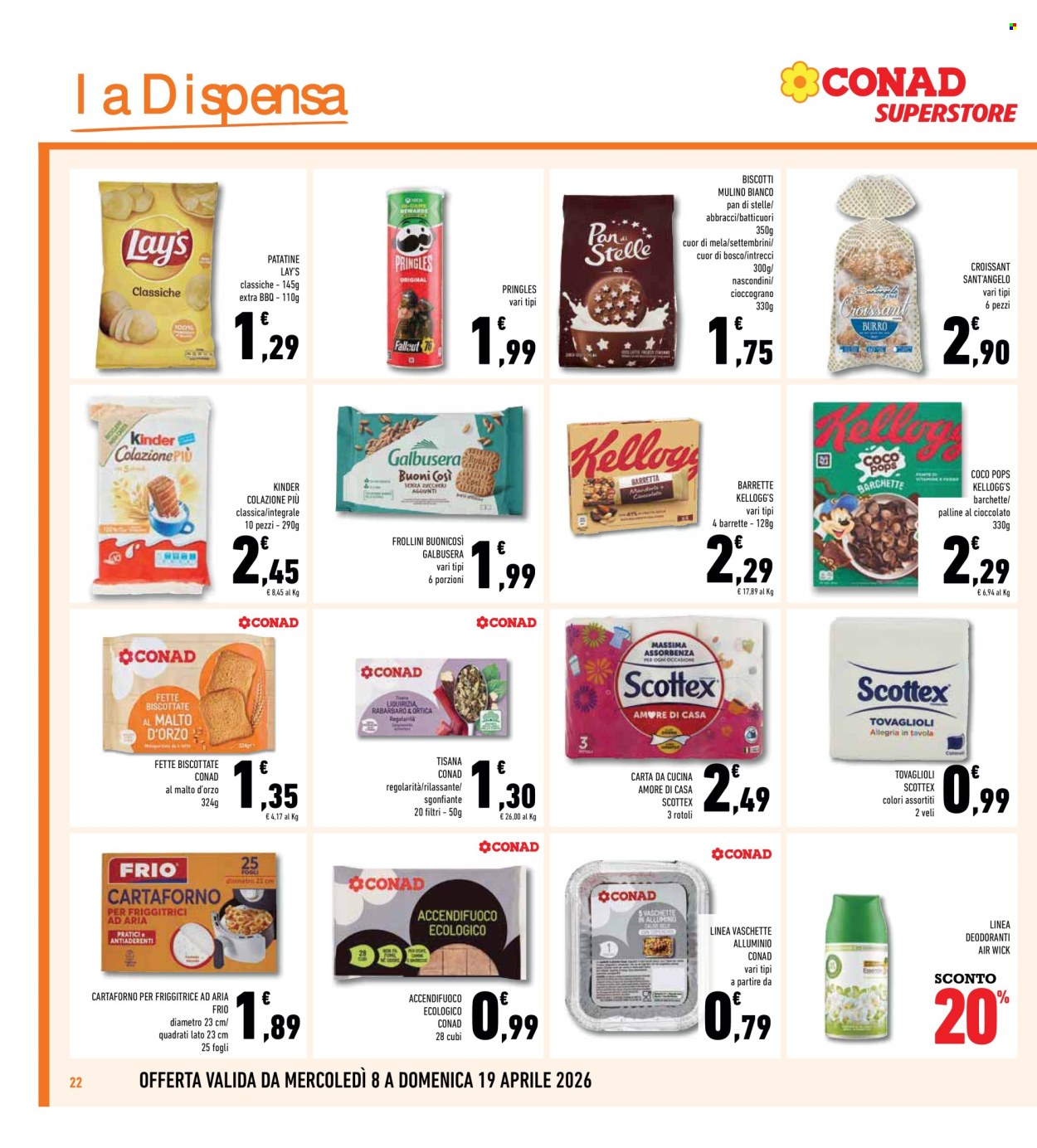 Volantino Conad Superstore - 8/4/2026 - 19/4/2026. Pagina 22