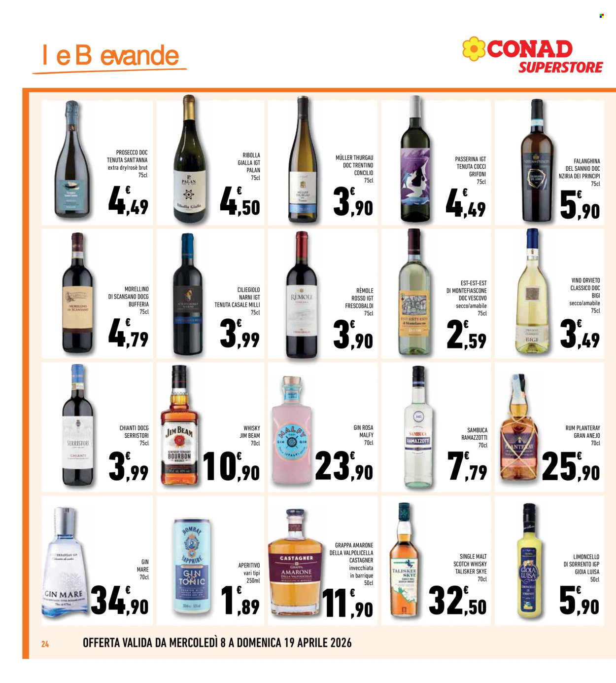 Volantino Conad Superstore - 8/4/2026 - 19/4/2026. Pagina 24
