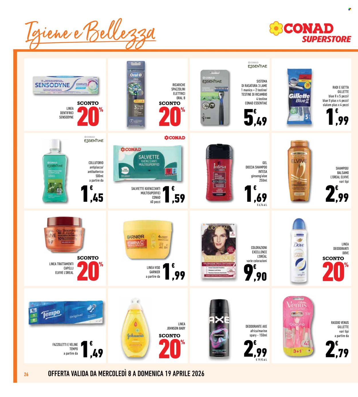 Volantino Conad Superstore - 8/4/2026 - 19/4/2026. Pagina 26