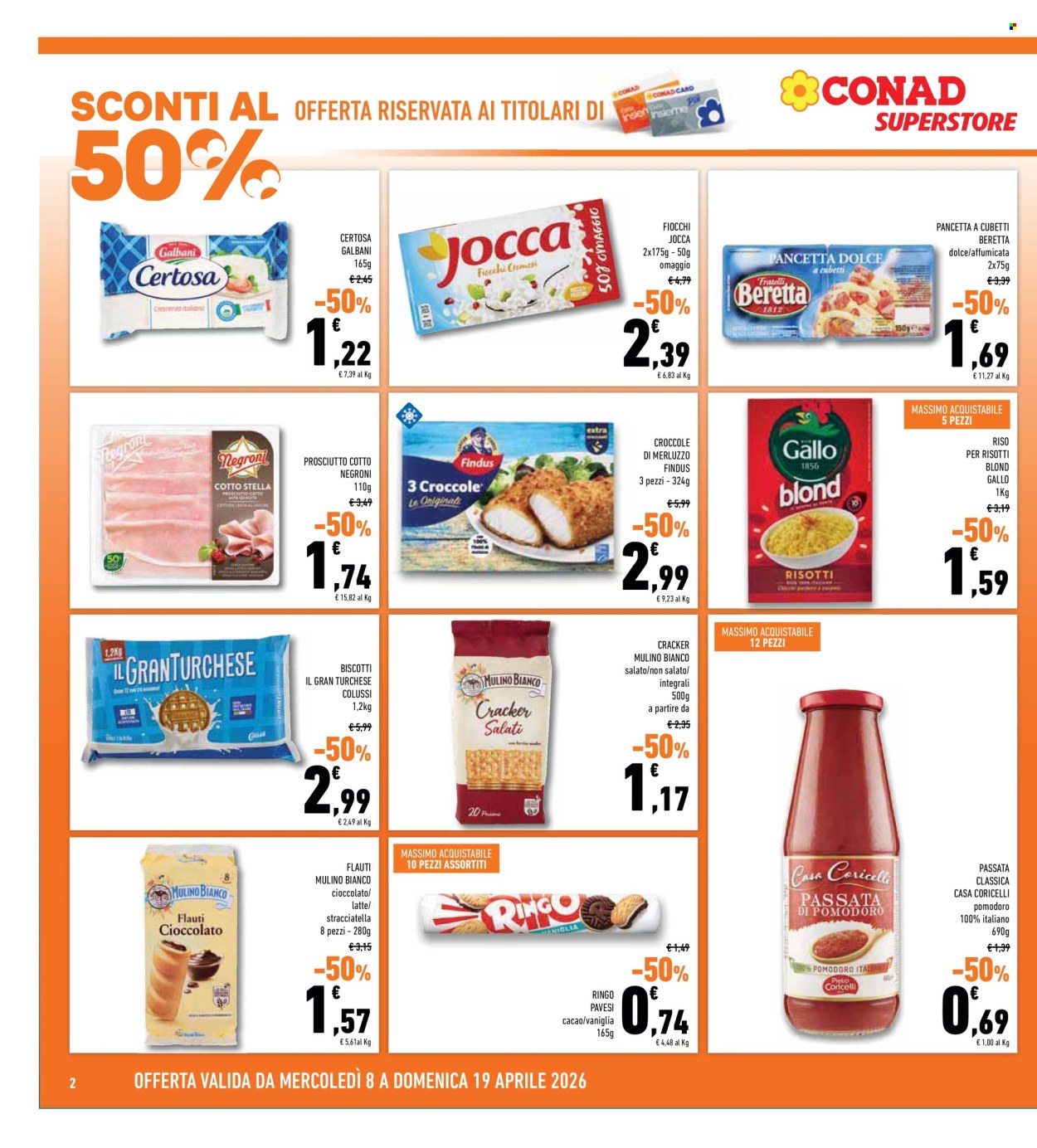Volantino Conad Superstore - 8/4/2026 - 19/4/2026. Pagina 2