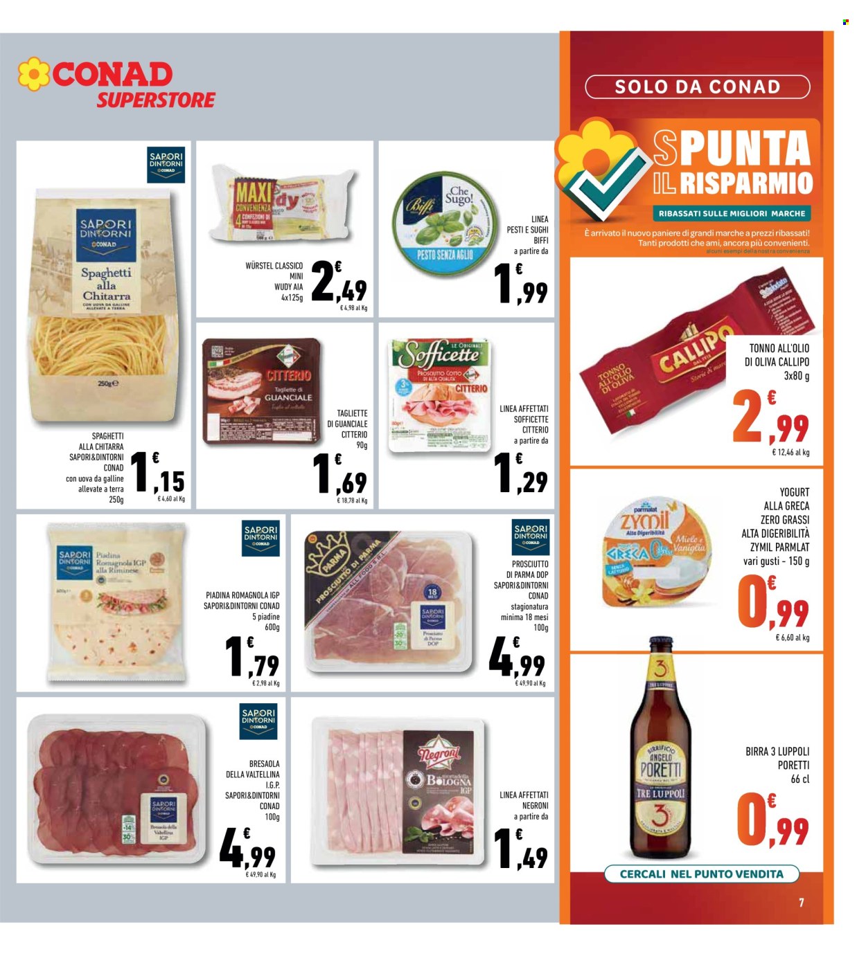 Volantino Conad Superstore - 8/4/2026 - 19/4/2026. Pagina 7