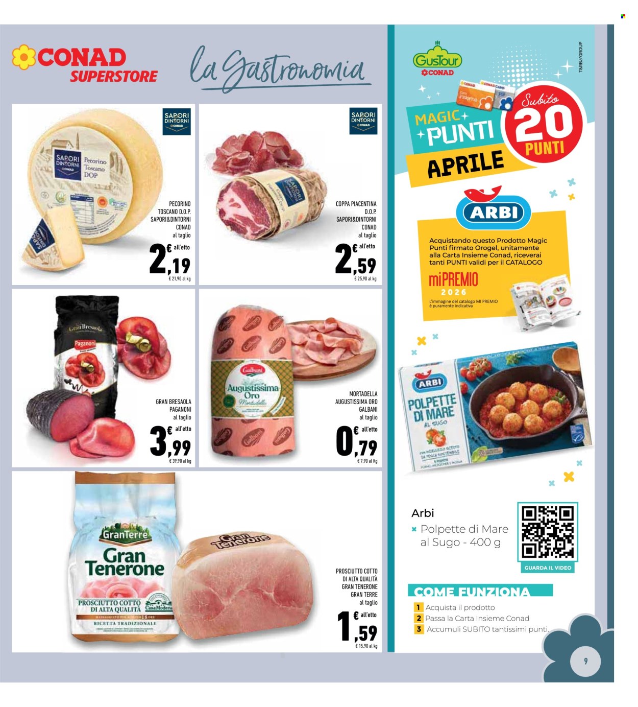 Volantino Conad Superstore - 8/4/2026 - 19/4/2026. Pagina 9