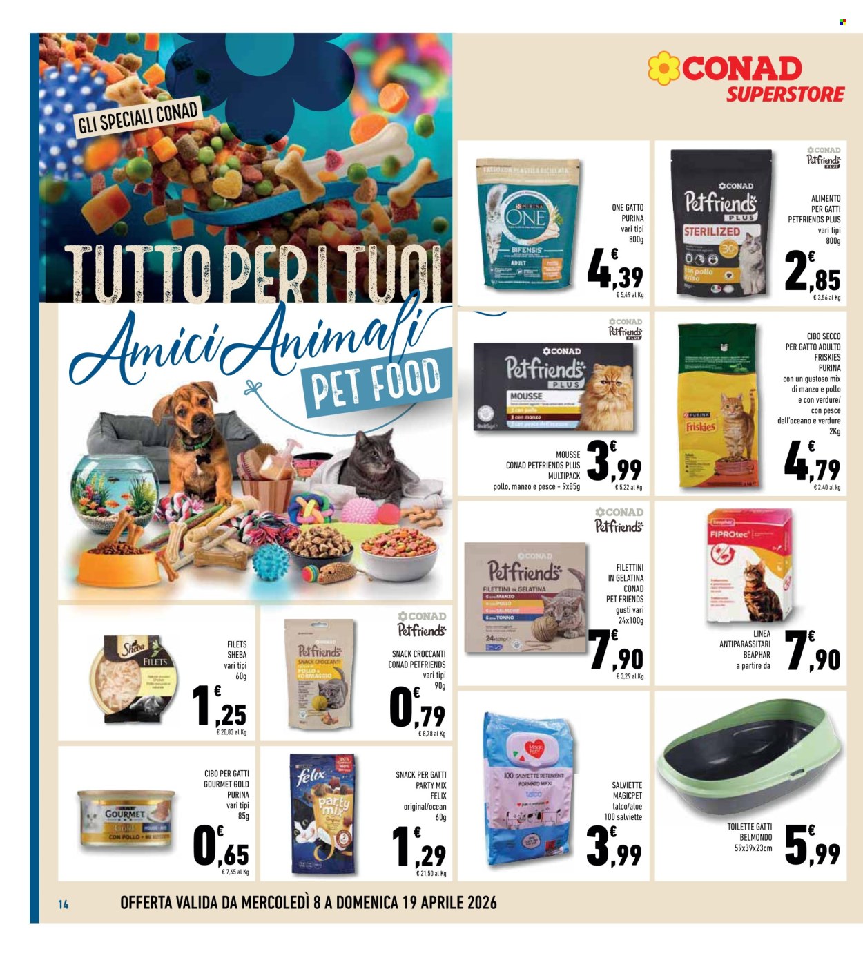 Volantino Conad Superstore - 8/4/2026 - 19/4/2026. Pagina 14