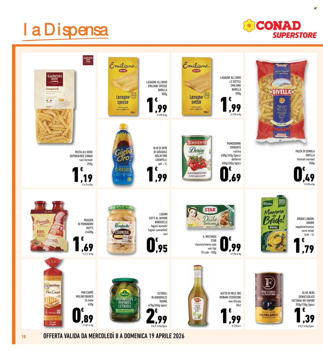 Volantino Conad Superstore - 8/4/2026 - 19/4/2026. Pagina 18