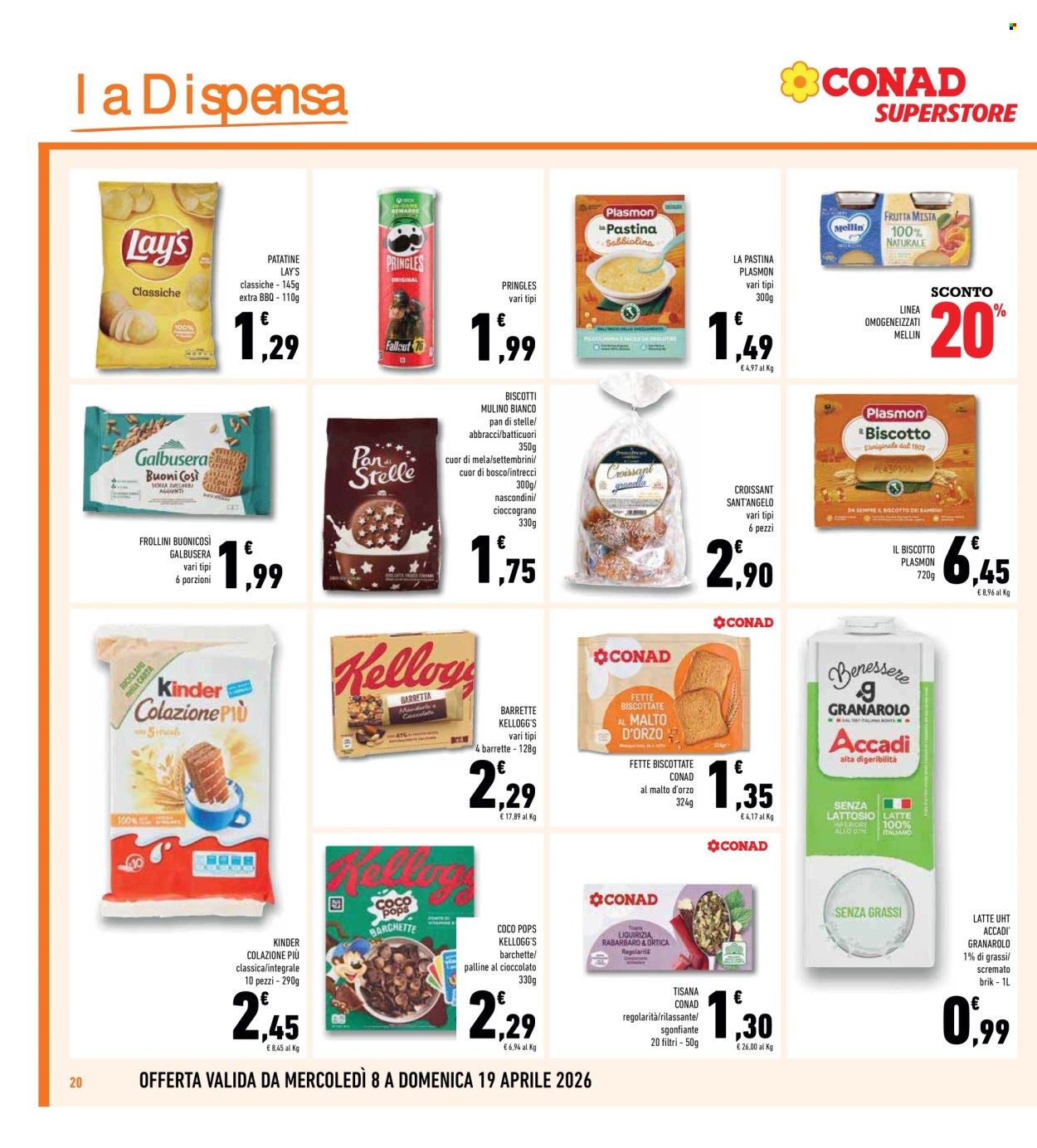 Volantino Conad Superstore - 8/4/2026 - 19/4/2026. Pagina 20