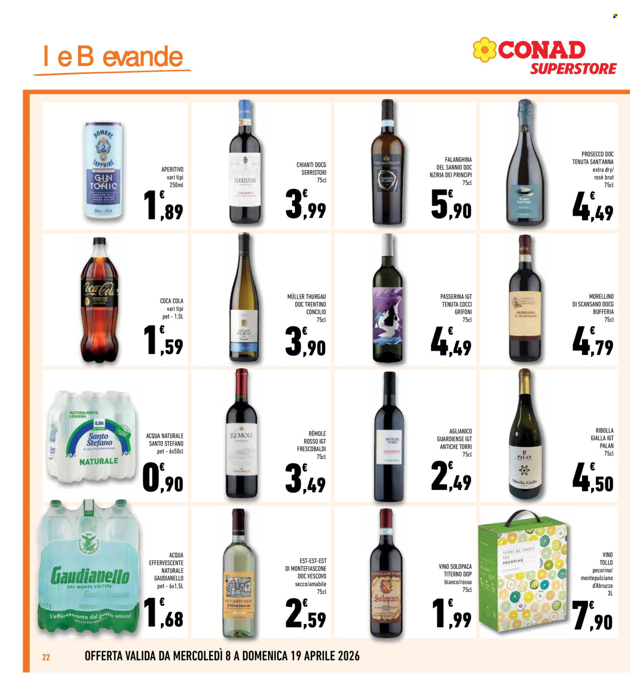 Volantino Conad Superstore - 8/4/2026 - 19/4/2026. Pagina 22